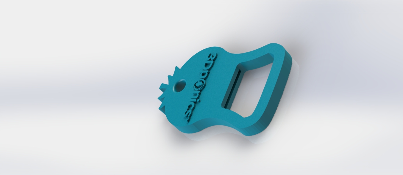 3Dponics Parametric Bottle Opener