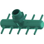 pump-conector-green