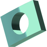 3Dponics inner clip for spacer