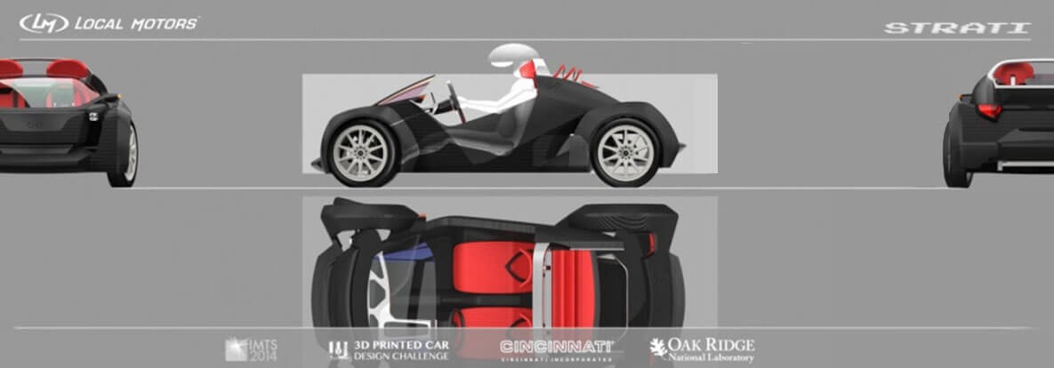 The World’s First 3D Printed Car is Highway Ready