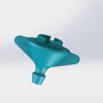 Pot Plug with Nozzle - 3Dponics