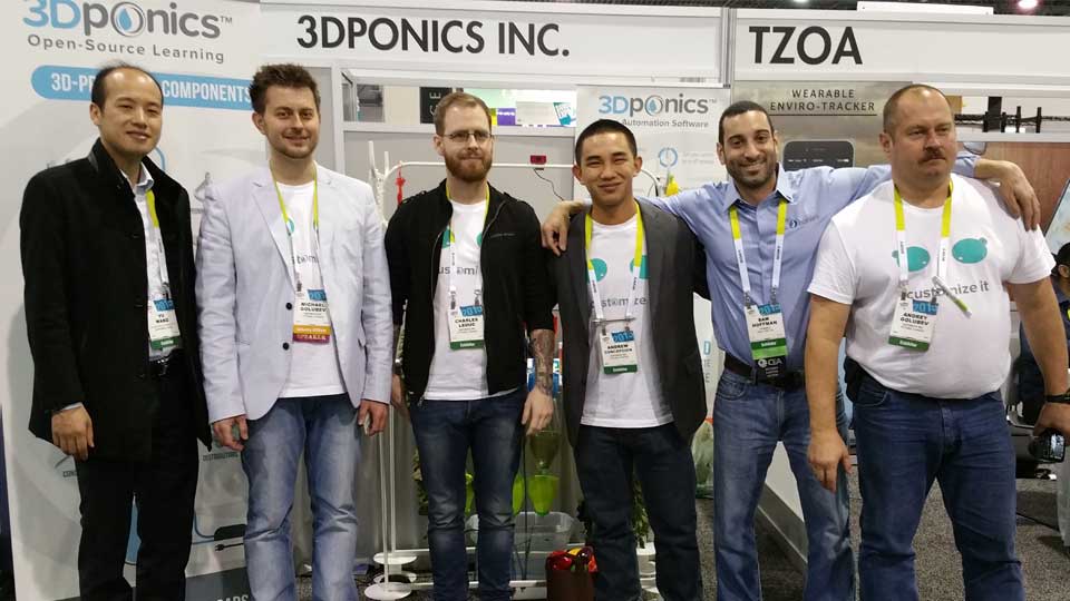 3Dponics Team - 2015