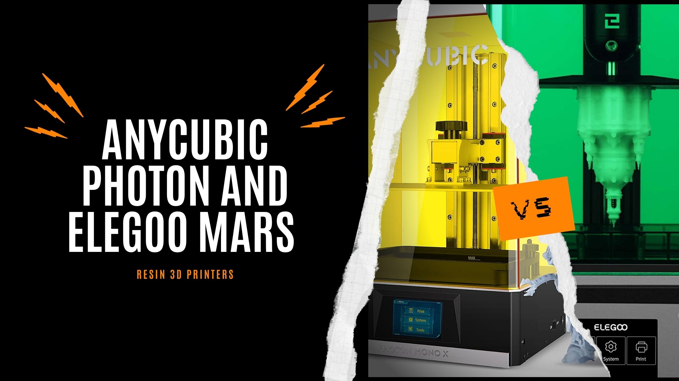 Elegoo Mars vs Anycubic photon